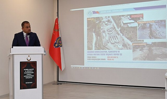 MASKİ 2 milyar 390 milyon TL'lik yatırımları paylaştı