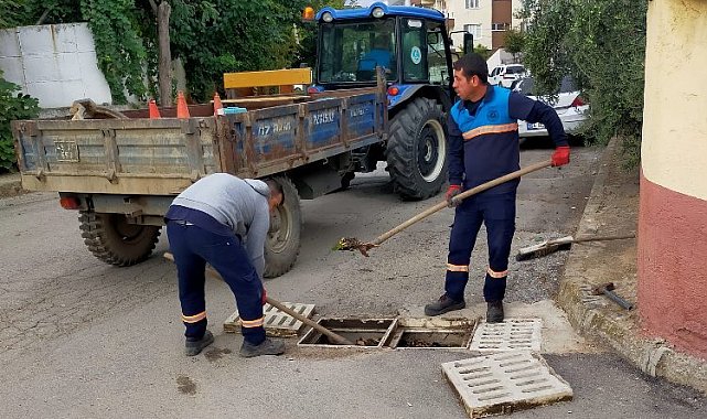 MASKİ'den yağmur suyu ızgaralarına temizlik