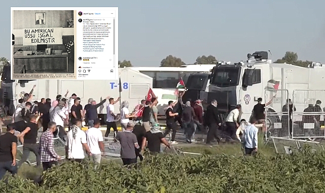 Adana’daki Amerikan üssüne girmeye çalıştılar: O paylaşım gündem oldu!