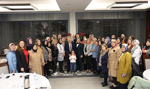AK Parti Kayseri Kadın Kolları Büyükkılıç'ı ağırladı