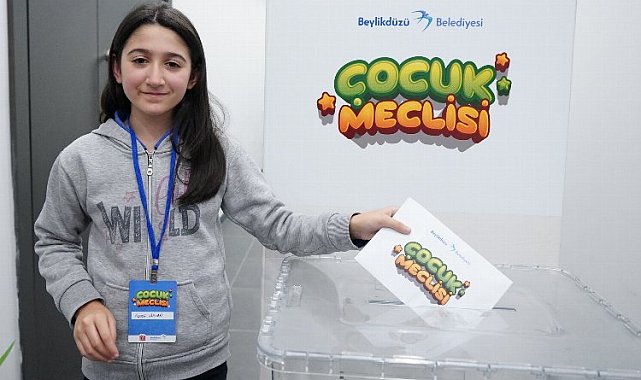 Beylikdüzü Çocuk Meclisi yeni başkanını seçti