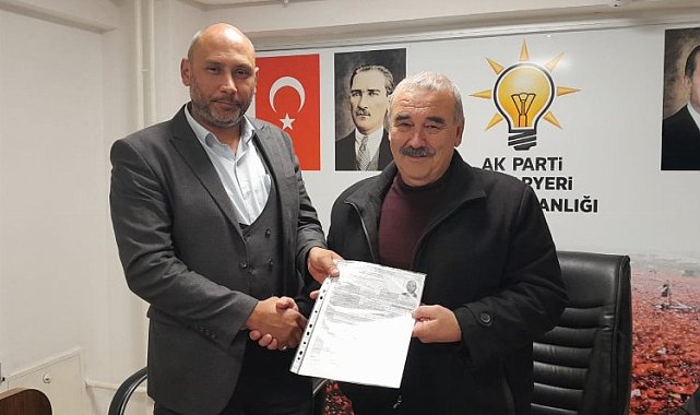 Bilecik Pazaryeri'nde AK Parti'den ilk aday adaylığı başvurusu Karakaş'tan