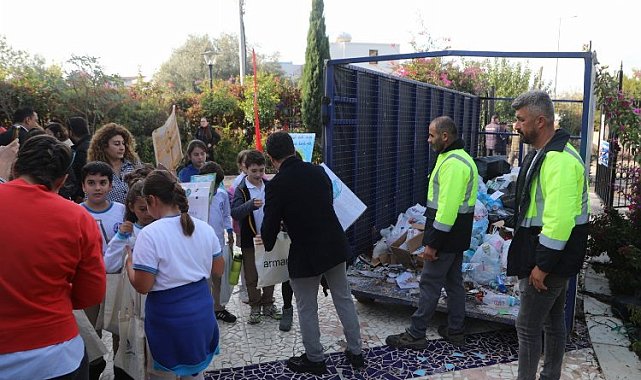 Bodrum'da ambalaj takası etkinliği