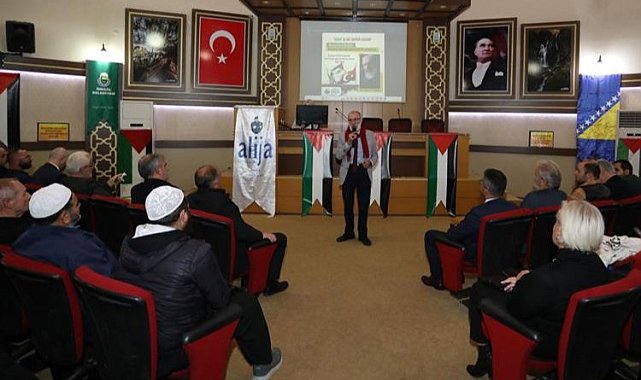 Bursa İnegöl'de 'Bosna'dan Filistin'e İnsanlık' konuşuldu