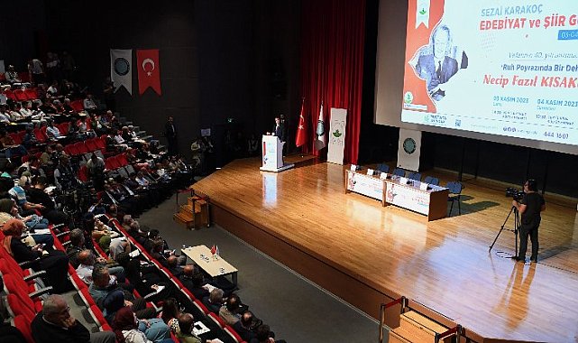 Bursa Osmangazi'de 'Necip Fazıl' konuşuldu