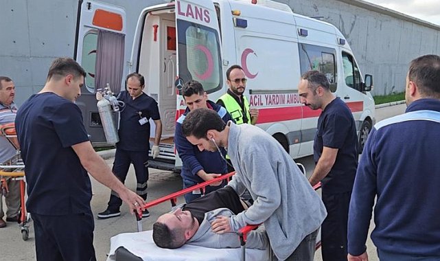 Bursa Şehir Hastanesi'nde gerçeği aratmayan tatbikat!