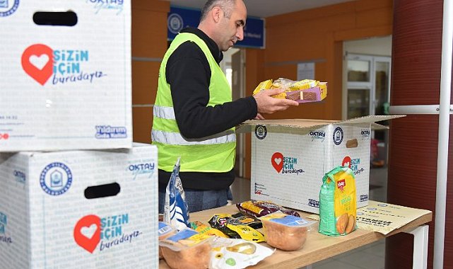 Bursa Yıldırım'da glütensiz koliler dağıtıldı
