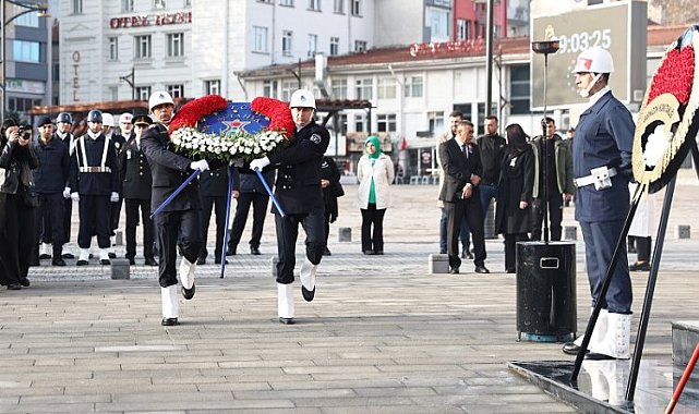 Gazi Mustafa Kemal Kütahya'da minnetle anıldı