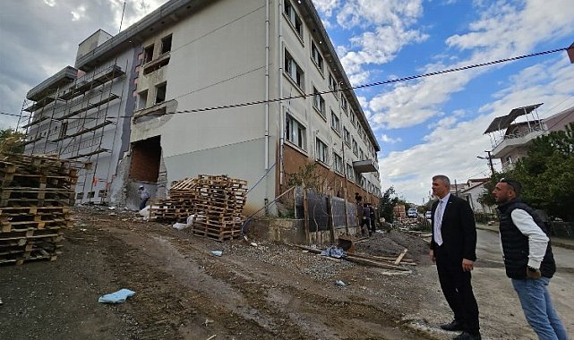 Gölcük'te kalıcı iş merkezi eğitime yuva olacak