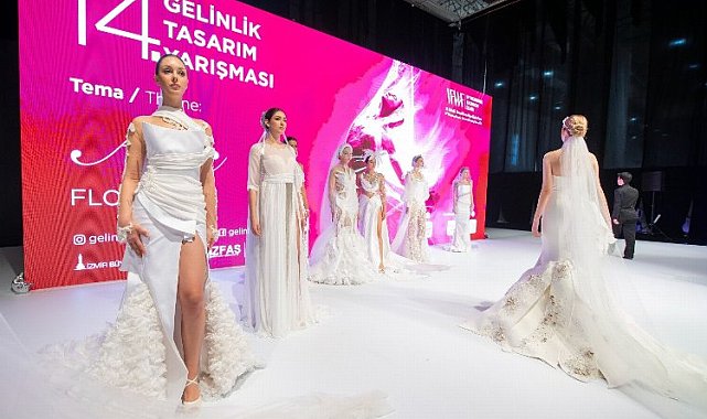 IF Wedding Fashion İzmir gelinlikleriyle büyüledi