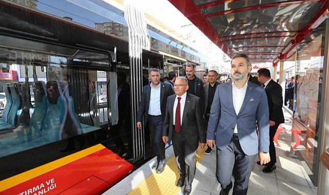 Kayseri Büyükşehir'den vatandaşa kaliteli ulaşım hizmeti