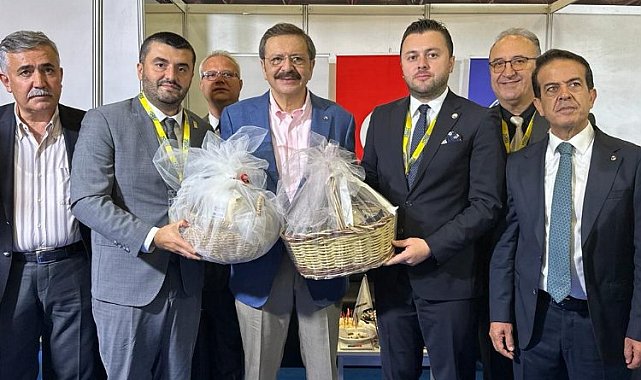 Keşan TSO standına Hisarcıklıoğlu'ndan ziyaret