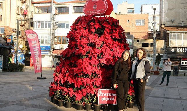Kocaeli'den 85. yılda 1085 Atatürk çiçeği