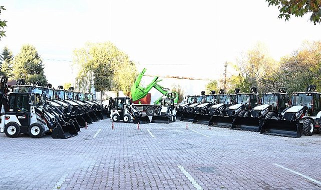 Konya Büyükşehir araç filosunu güçlendirdi