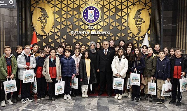 Kütahya'da öğrencilerden Başkan Işık'a park teşekkürü