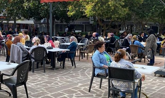 Manisa'da 'Kadınlar Kahvesi'ne yoğun ilgi