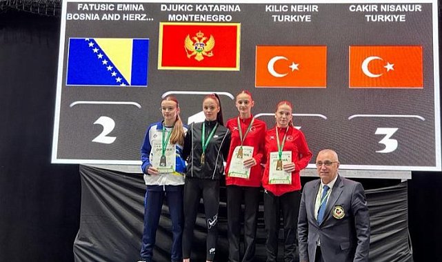Nisanur Çakır Slovenya'dan madalya ile döndü