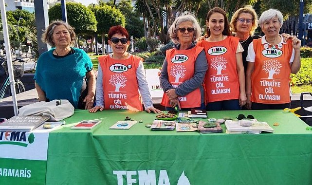TEMA Vakfı Marmaris'ten farkındalık