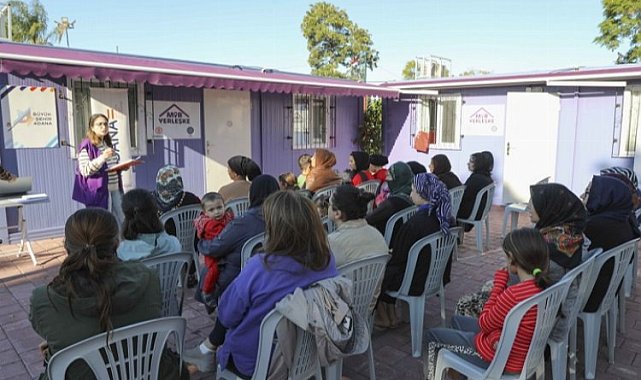 Adana Mor Yerleşke'de Kadına Şiddetle Mücadele Atölyesi