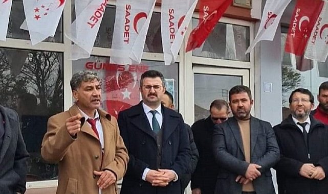 Ali Osman Yıldız Saadet Sarıoğlan'den aday adayı