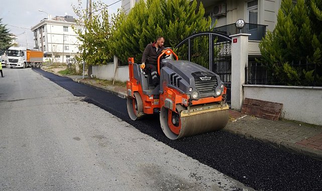 Beylikdüzü'nde eş zamanlı yol bakım çalışmaları