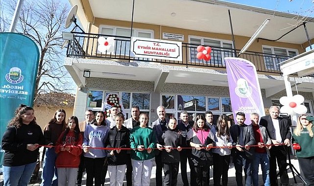 Bursa İnegöl mahalle konağını yeniledi