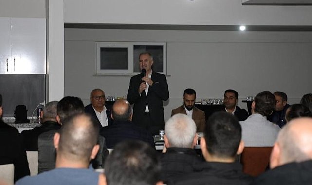 Bursa İnegöl'de Başkan Taban'dan site ziyaretlerine devam
