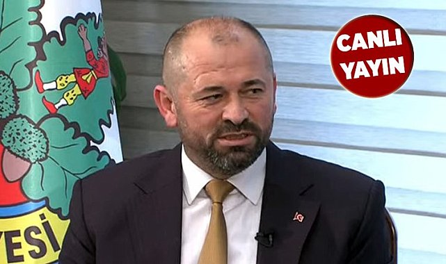 Bursa Orhaneli Belediye Başkanı Ali Aykurt ortak canlı yayında