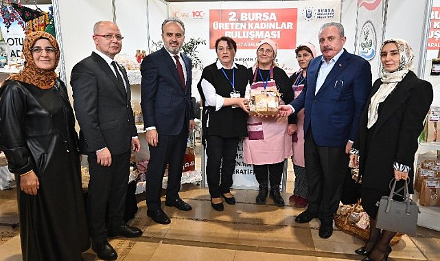 Bursa'nın üreten kadınlarına Büyükşehir gücü
