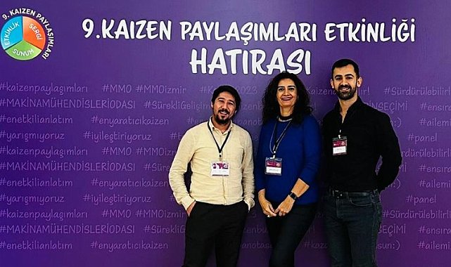 Çiğli'ye 9. Kaizen Paylaşımları'ndan teşekkür