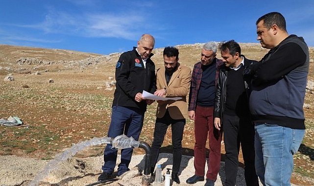 Diyarbakır Silvan'da 2 mahalleye içme suyu müjdesş