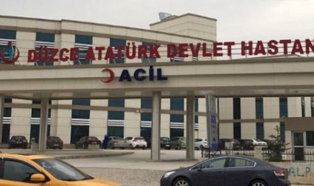 Düzce'de çatıdan düşen işçi ağır yaralandı