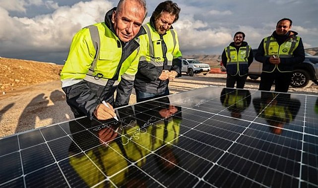 Ege'nin en büyük güneş enerji santrali  olacak