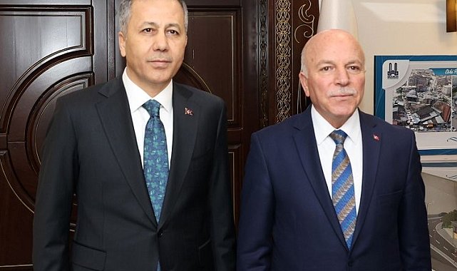 Erzurum Büyükşehir Bakan Ali Yerlikaya'yı ağırladı