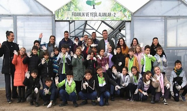 Eskişehirli miniklerden 'Doğayı Saran Eller' etkinliği