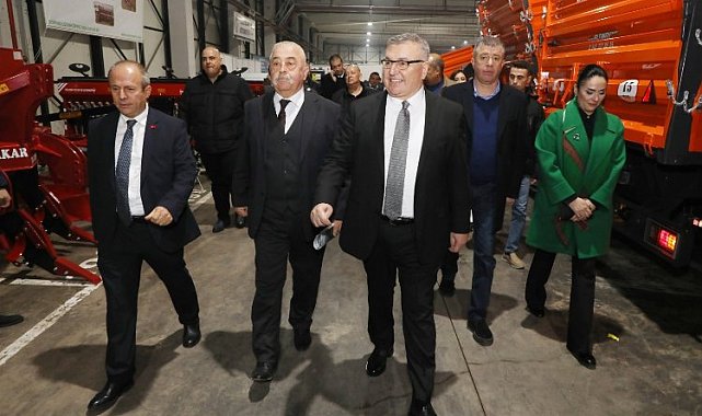 Hem Kesimoğlu'na, hem de fuara misafir oldular
