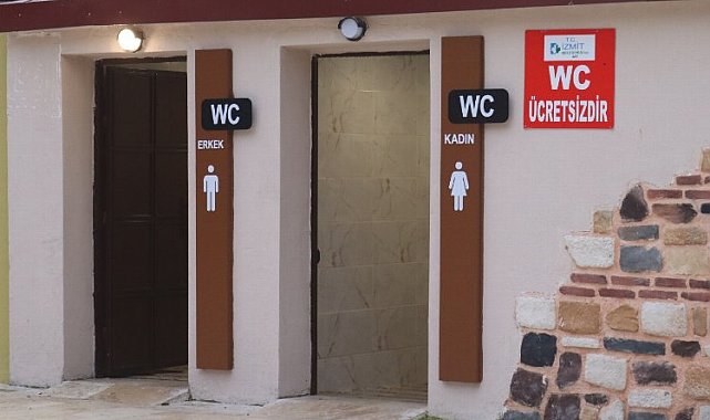 İzmit Yenicuma'daki tuvaletler ücretsiz oldu