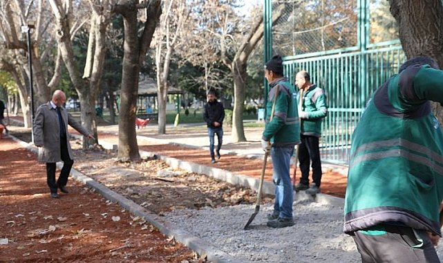 Kayseri Kocasinan'da parklar yenileniyor