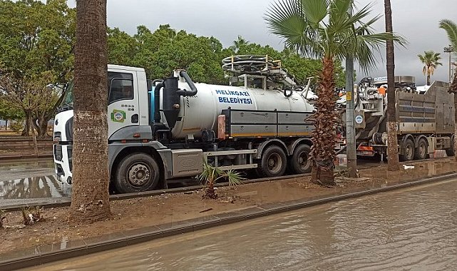 Kayseri Melikgazi'den İskenderun'a büyük destek