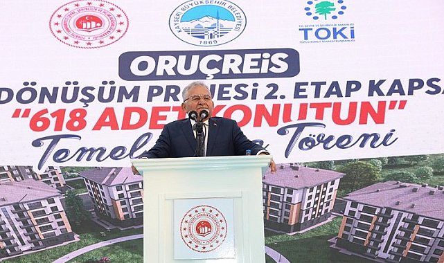 Kayseri Oruçreis Kentsel Dönüşüm rol model oldu