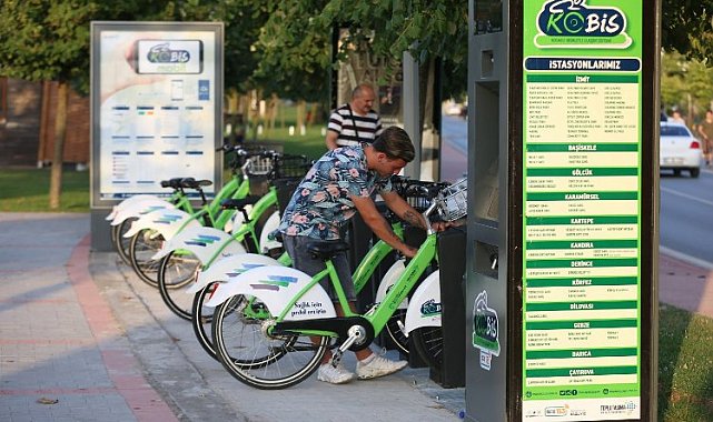 Kocaeli alternatif ulaşımda 'KOBİS'i sevdi