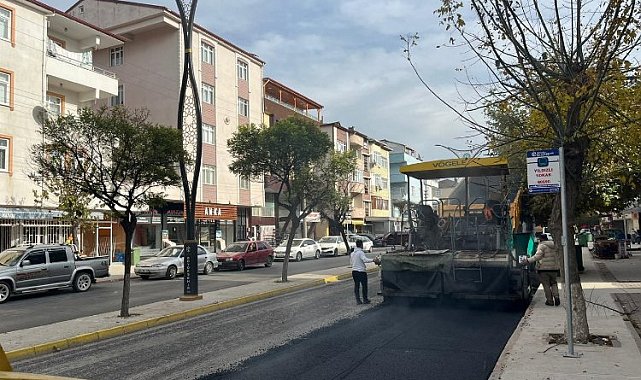 Kocaeli'de Körfez'in caddelerine estetik dokunuş