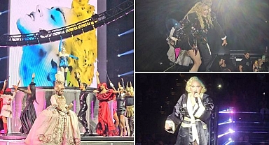 Madonna, Washington DC’yi salladı: Sahne şovları dudak ısırttı