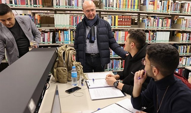 Başkan Pekyatırmacı'dan öğrencilere ziyaret