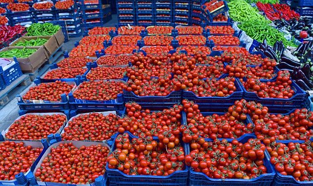 Başkentte en çok domates tüketildi