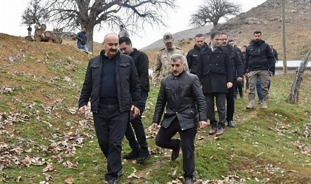 Batman Valisi'nden yılın ilk ziyareti Sason'a