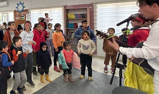 Çevre Şehircilik'ten afet bölgesinde çocuklara moral