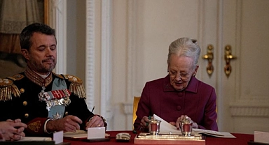 Danimarka Kraliçesi II. Margrethe, tahtını oğlu Prens Frederik'e devretti
