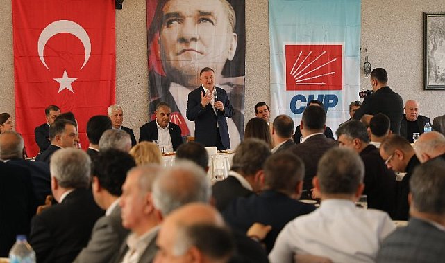 Hatay'da Başkan Savaş CHP'li aday adaylarıyla buluştu