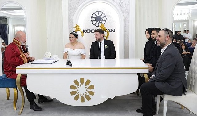 Kayseri Kocasinan mutlu çiftlerin adresi oldu
